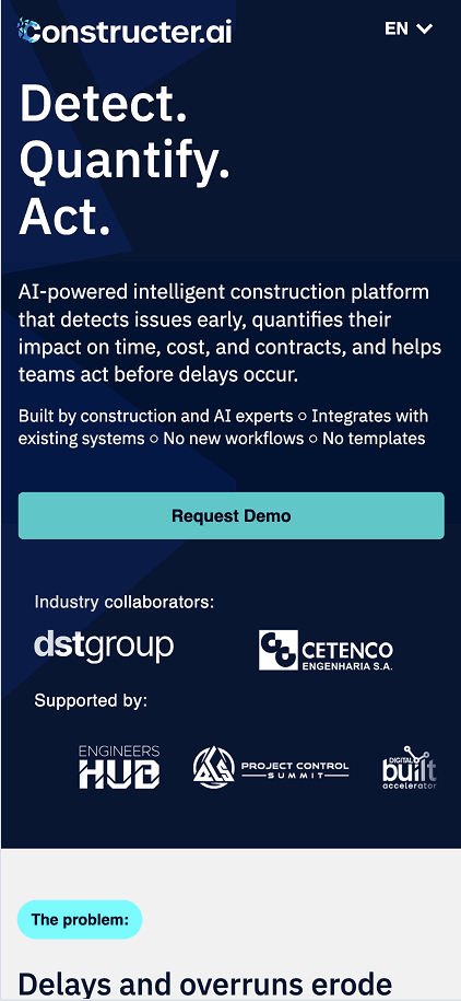 Constructer development environment